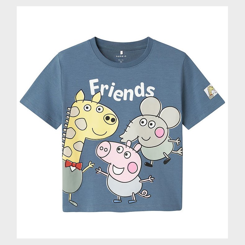 Name It T-shirt - NmmArle - Blue Mirage