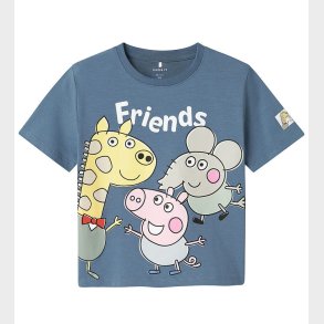 Name It T-shirt - NmmArle - Blue Mirage