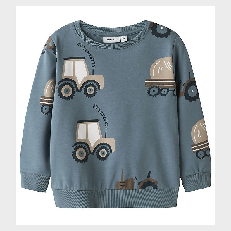 Name It Sweatshirt - NmmJame - Blue Mirage