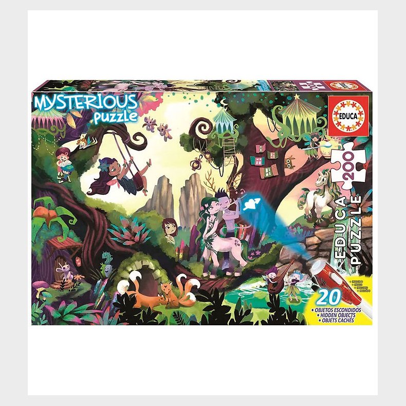 Educa Puslespil - 200 Brikker - Mysterious