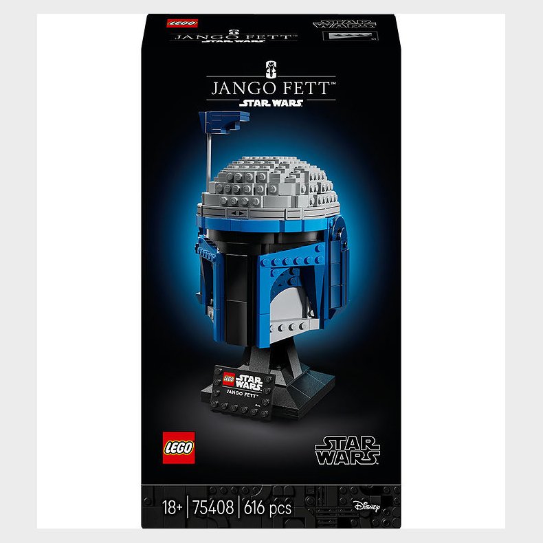 LEGO® Star Wars - Jango Fetts Hjelm - 75408 - 616 Dele