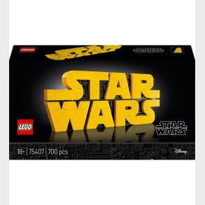 LEGO® Star Wars - Klodsbygget Star Wars Logo - 75407 - 700 Dele
