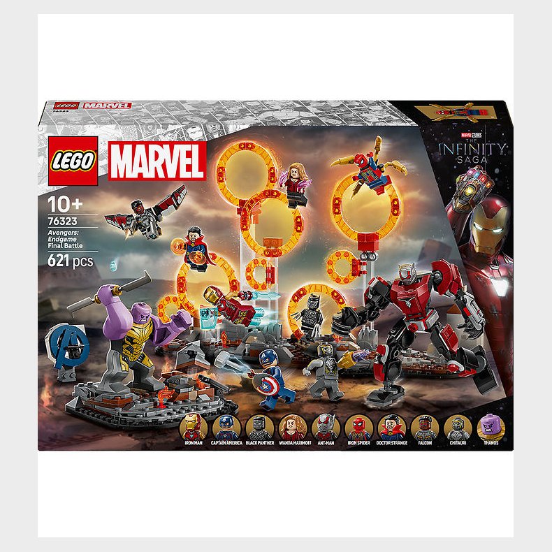 LEGO Avengers - Endgame Den Endelige Kamp - 76323 - 621 Dele
