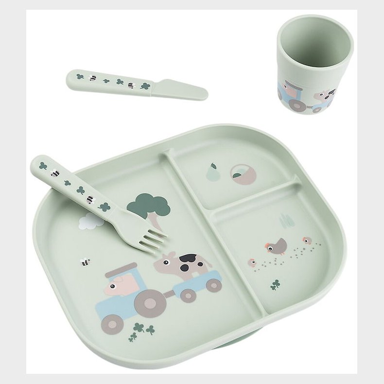 Done by Deer Spisest m. Sugekop - 4 Dele - Tiny Farm Grn