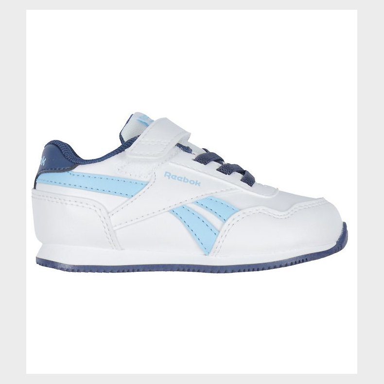 Reebok Sko - Royal Jog 3.0 Elastic & Top Strap - White/Blue