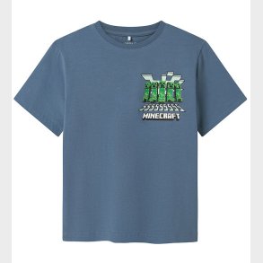 Name It T-shirt - NkmMamun Minecraft - Blue Mirage