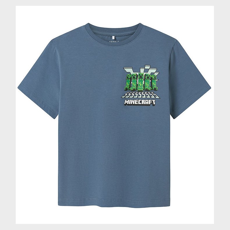 Name It T-shirt - NkmMamun Minecraft - Blue Mirage