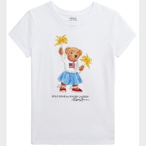 Polo Ralph Lauren T-shirt - Hvid m. Bamse