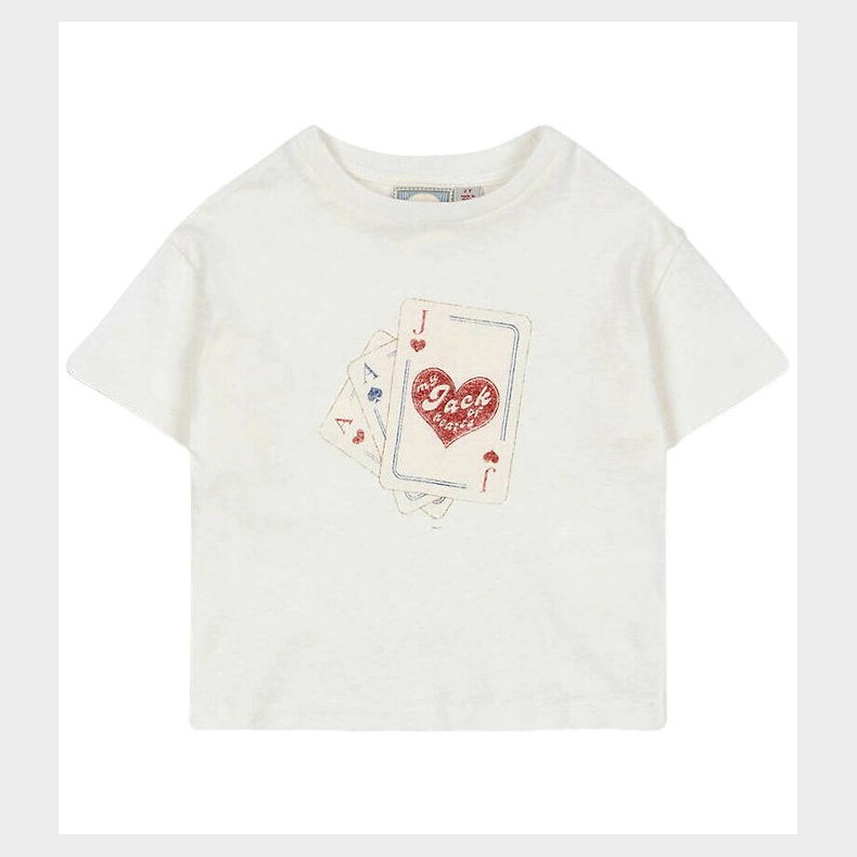 Konges Sljd x Rosie H-W T-shirt - Jack - Antique White