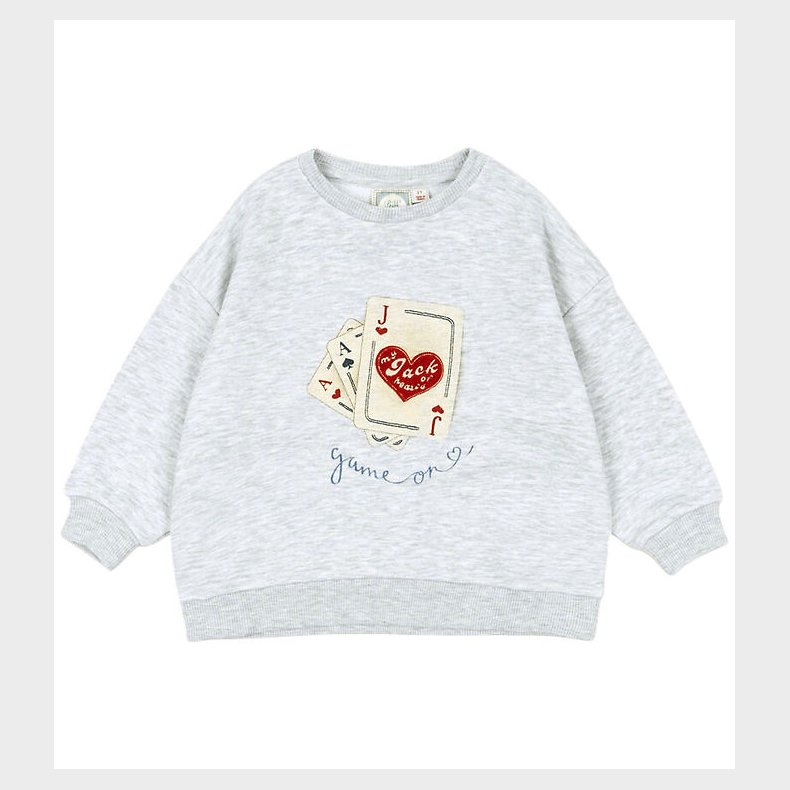Konges Sljd x Rosie H-W Sweatshirt - Jack - Light Grey Melange