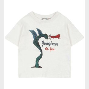 Konges Sljd x Rosie H-W T-shirt - Jongleur - Antique White