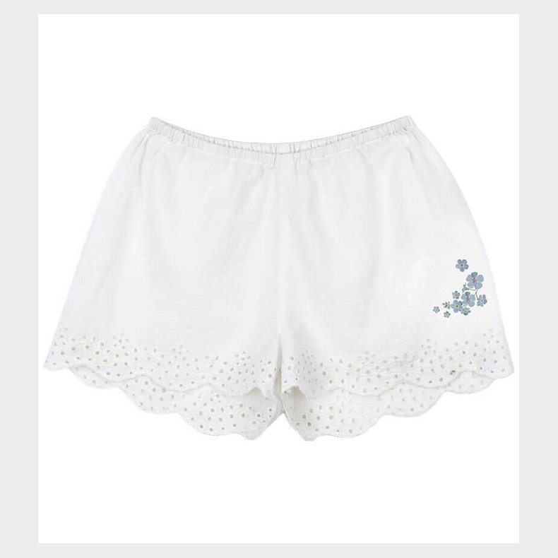 Konges Sljd x Rosie H-W Shorts - Fiori - Optic White