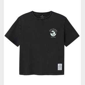 Name It T-Shirt - NkmJeano - Black m. Print