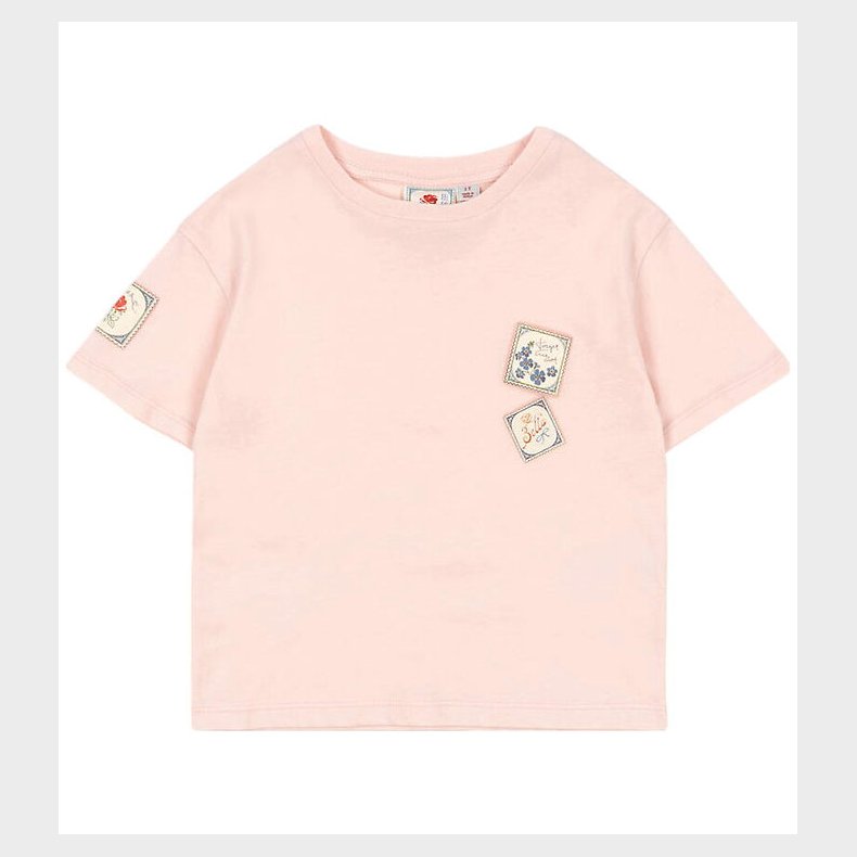 Konges sljd x Rosie H-W T-shirt - Chalk Pink