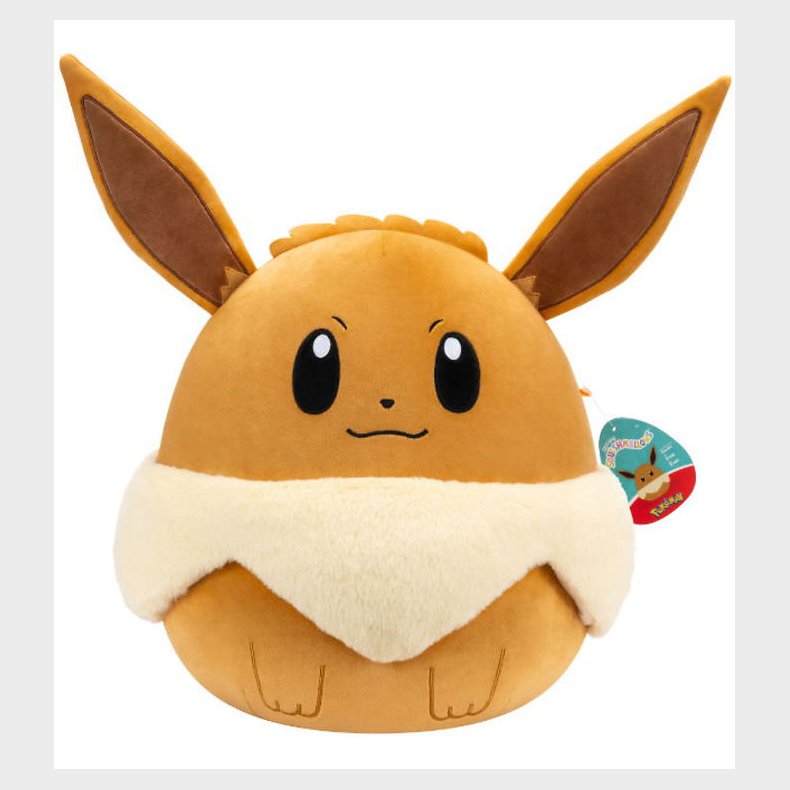 Squishmallows Bamse - 35 cm - Pokmon Eevee