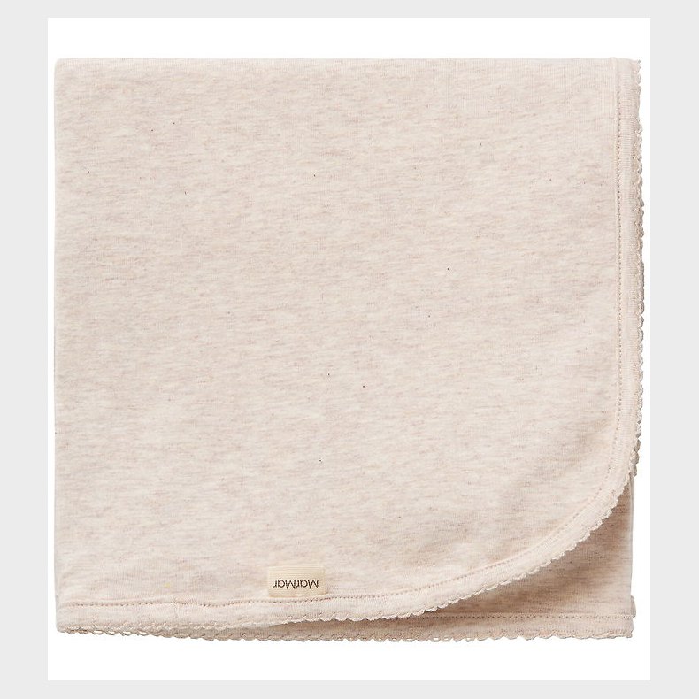 MarMar Babyt�ppe - 80x80 cm - Alida - Noos - Lysebeigemeleret