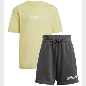 adidas Performance Shortsst - LK Lin T-Set - Powyel/White