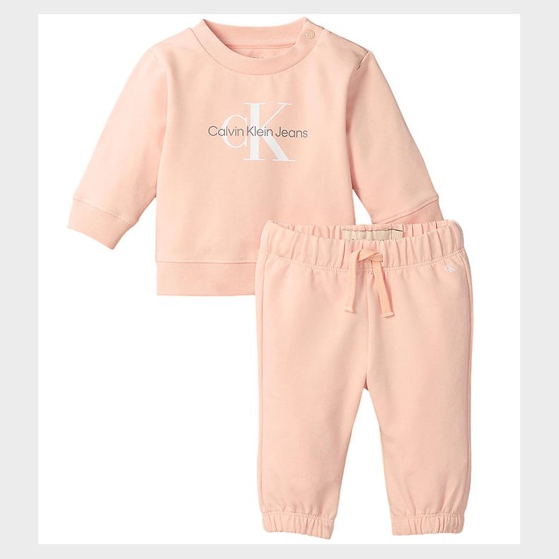 Calvin Klein Sweatst - Monogram - Spanish VillaPink