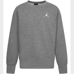 Jordan Sweatshirt - Crew - Carbon Heather m. Logo