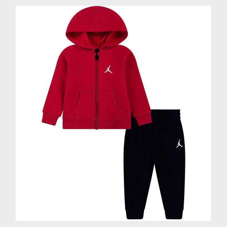 Jordan Sweatst - Cardigan/Sweatpants - Sort m. Logo