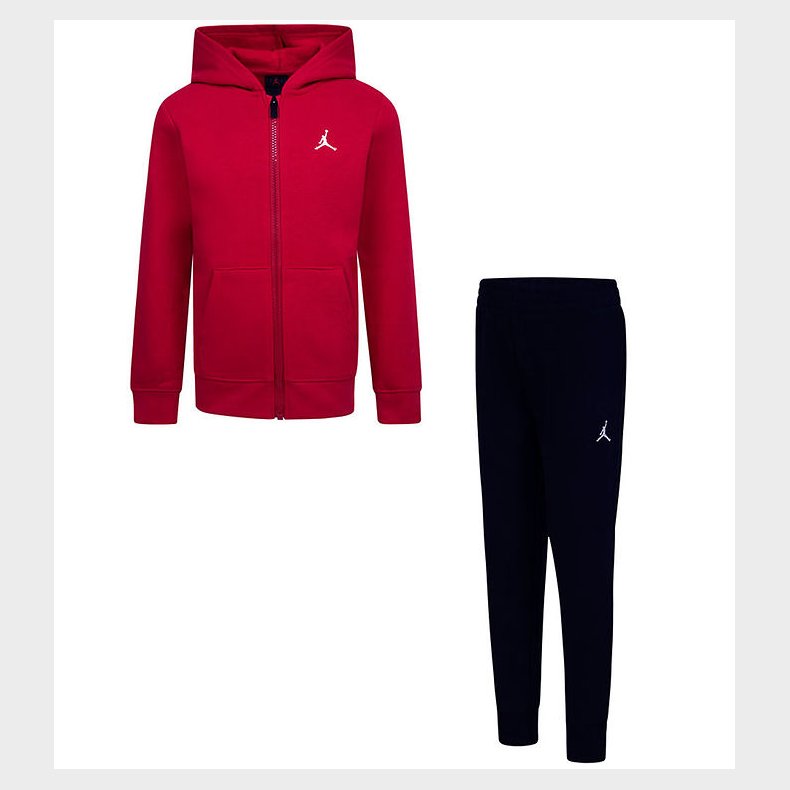 Jordan Sweatst - Cardigan/Sweatpants - Sort m. Logo