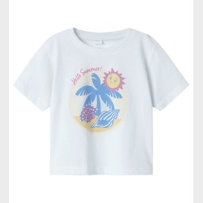 Name It T-shirt - NmfJassa - Lucent White