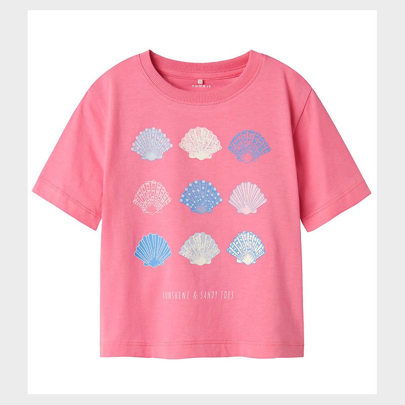 Name It T-shirt - NmfJassa - Aurora Pink