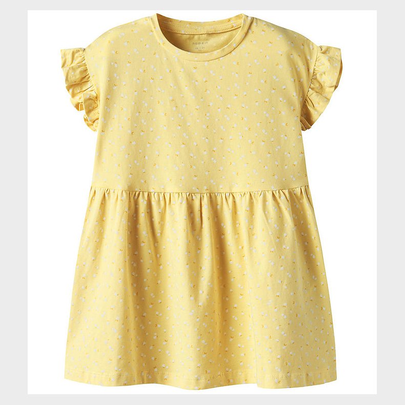 Name It Kjole - NmfJoane - Golden Haze