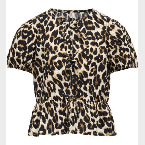 Kids Only Skjorte K/� - Noos - KogClara - Black/With Clara Leo