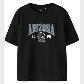 Name It T-shirt - NkmValix - Black/Arizona