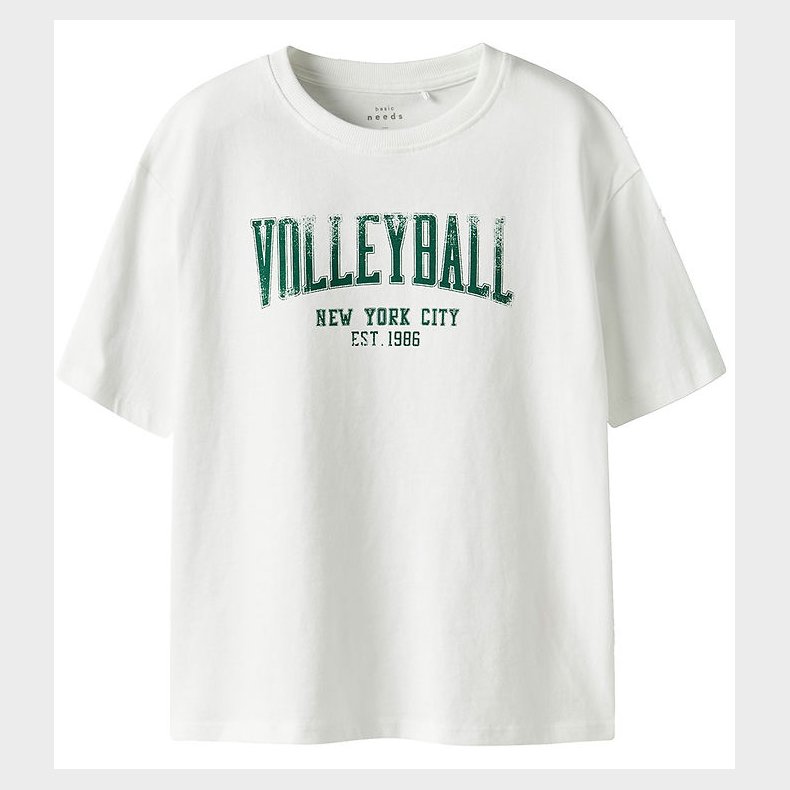 Name It T-shirt - NkmValix - Bright White/Volleyball