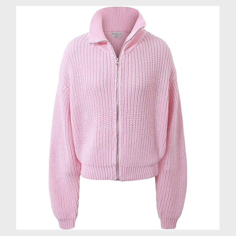 Hound Bluse m. Lynls - Strik - Light Pink