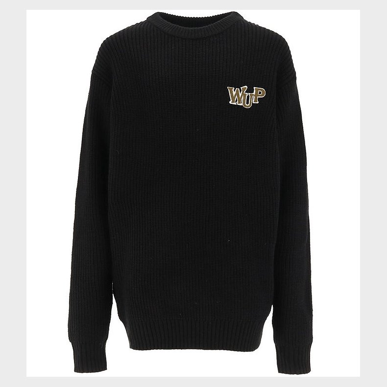 Hound Bluse - Strik - Black