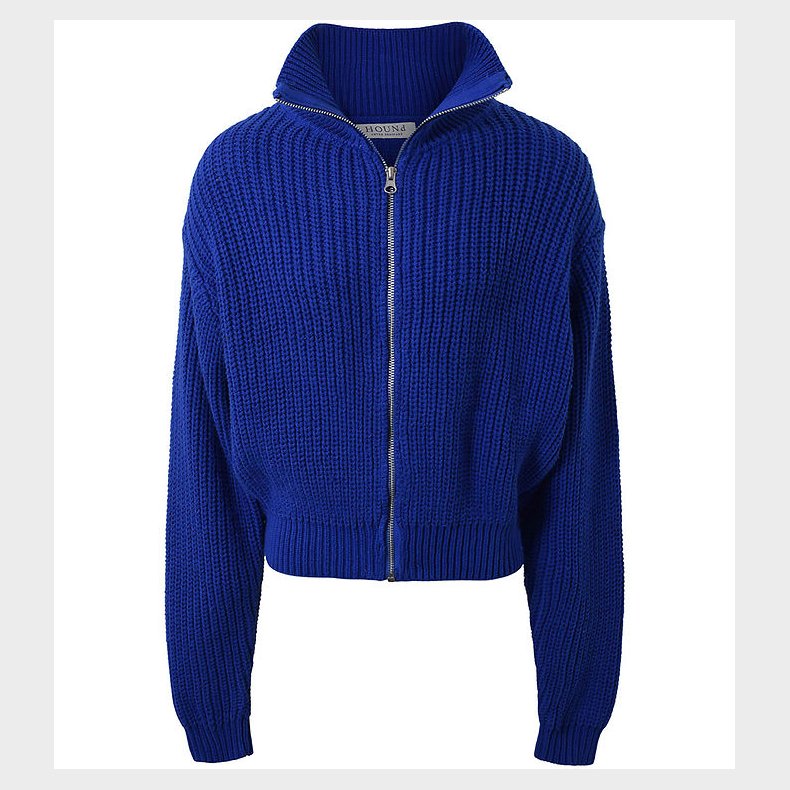 Hound Bluse m. Lynls - Strik - Cobalt blue