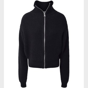 Hound Bluse m. Lynls - Strik - Black