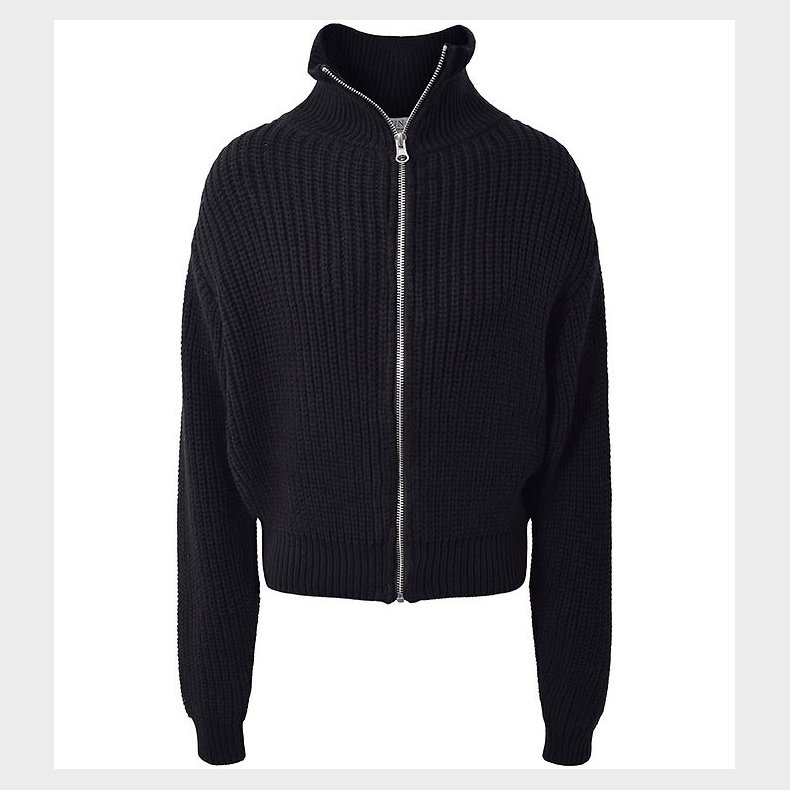 Hound Bluse m. Lynls - Strik - Black