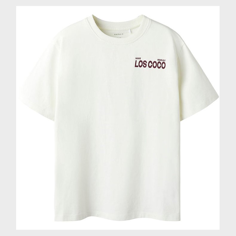 Name It T-shirt - NkmHelixus - Cloud Dancer