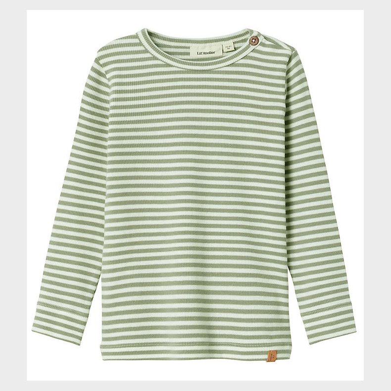 Lil' Atelier Bluse - Rib - Noos - NmmGago - Limestone