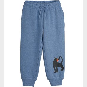 Mini Rodini Sweatpants - Blmeleret m. Panter