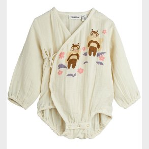 Mini Rodini Sl-om Body l/ - Offwhite m. Bier