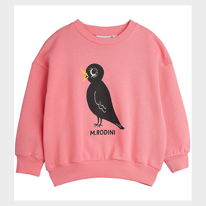 Mini Rodini Sweatshirt - Pink m. Solsort