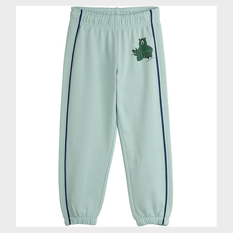 Mini Rodini Sweatpants - Lysegrn m. Vilde Dyr