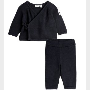 Mini Rodini St - Bluse/Bukser - Strik - Sort