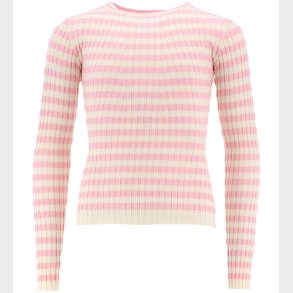 Hound Bluse - Strik - Stripe Knit - Light Pink