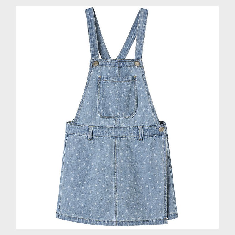 Name It Nederdel - NmfJuliana - Light Blue Denim/Dots
