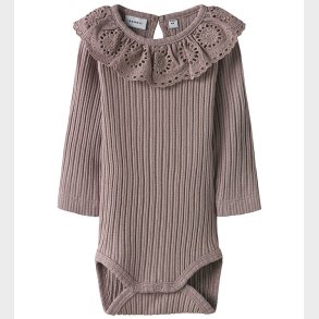 Name It Body l/ - Rib - NbfJohanne - Purple Dove