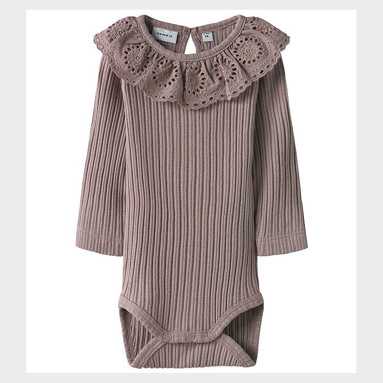 Name It Body l/ - Rib - NbfJohanne - Purple Dove