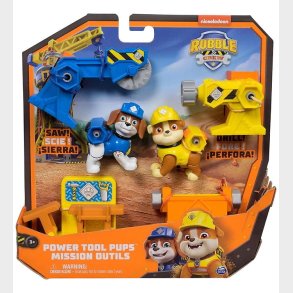 Rubble & Crew Legetj - Paw Patrol - Power Tool Pups
