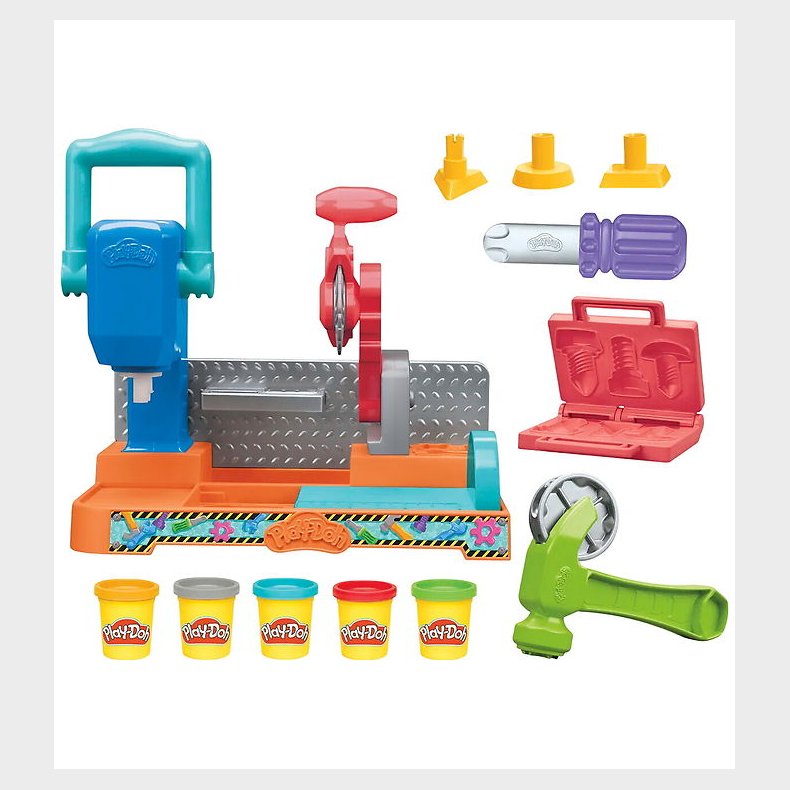 Play-Doh Modellervoks - Stamp N Saw Tool Bench