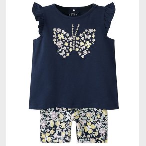 Name It Shortsst - NmfVayana - Shorts/T-shirt - Navy Blazer